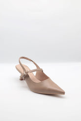 Kitten Heel Mule -  Hazar